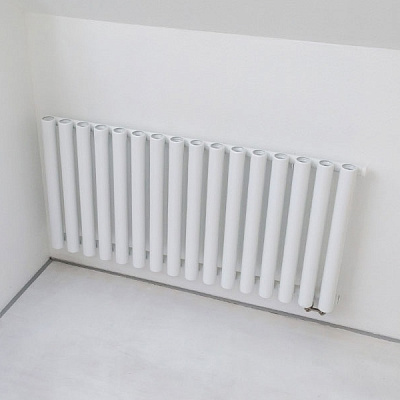 Радиатор 1681х445х80, KZTO Гармония 1-400-24 НП RAL9016