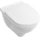 Унитаз подвесной с вертикальным смывом Villeroy&Boch O.novo 566010R1, цвет альпийский белый ceramicp