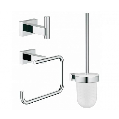 Комплект аксессуаров, хром, Grohe Essentials Cube 40757001