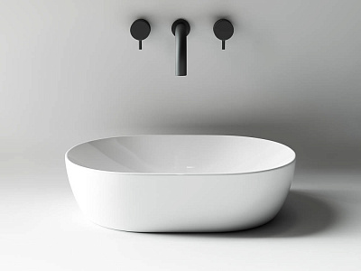 Раковина настольная 350x480x130 мм., белый, Ceramica Nova Element CN5010