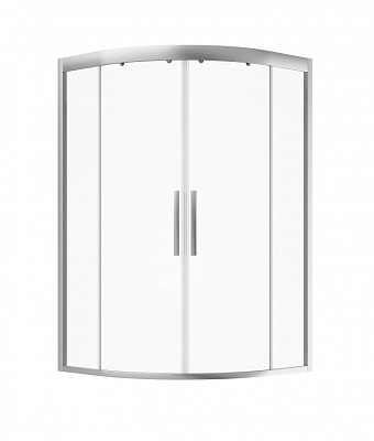 Стекла для душевого ограждения стекла прозрачные / профиль матовое серебро AM.PM Gem W90G-401A090WT