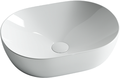 Раковина настольная 350x480x130 мм., белый, Ceramica Nova Element CN5010