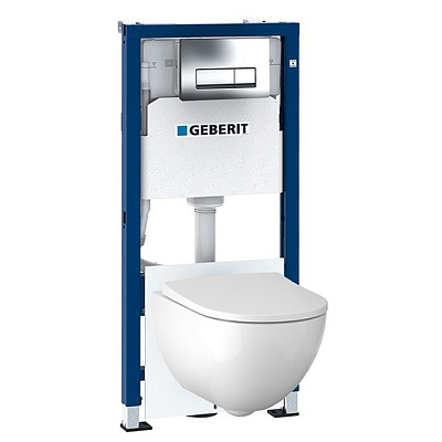 Комплект с унитазом ACANTO, Geberit 500.128.21.A