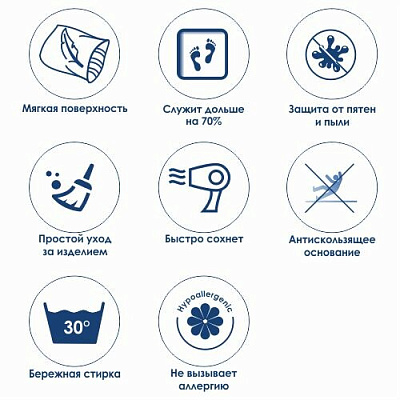 Коврик для ванной комнаты WasserKRAFT Wern BM-2564 Red