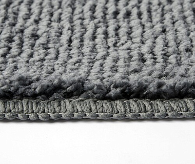 Коврик для ванной комнаты WasserKRAFT Vils BM-1061 Dark Shadow