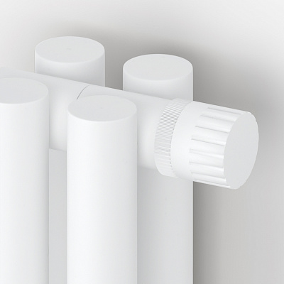 Отопительный радиатор Сунержа Эстет-11 EU50 1200х225 5 секций, матовый белый, 30-0312-1205