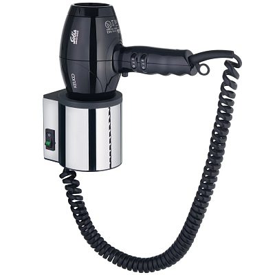 Фен с настенным креплением, хром, Keuco Plan 14995010037