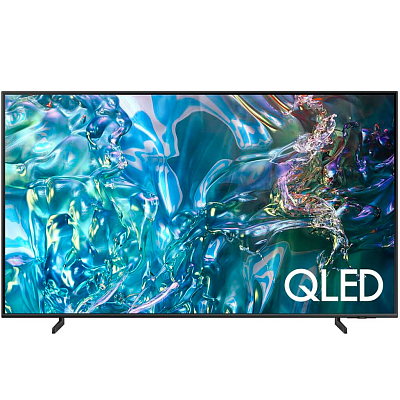 Телевизор QLED Samsung 55" QE55Q60DAUXRU Smart Series 6 серый/4K Ultra HD/60Hz/DVB-T2/DVB-C/DVB-S2/U