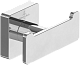 Двойной крючок для полотенец Villeroy&Boch Elements – Striking TVA15201200074, цвет хром сатинирован
