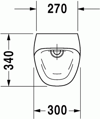 Писсуар, белый alpin / hygieneglaze, Duravit DuraStyle 2806312093
