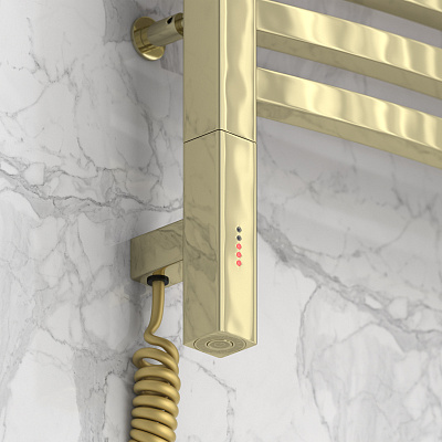 Полотенцесушитель электрический Сунержа Аркус 3.0 800х400 МЭМ левый, шампань, 020-5704-8040