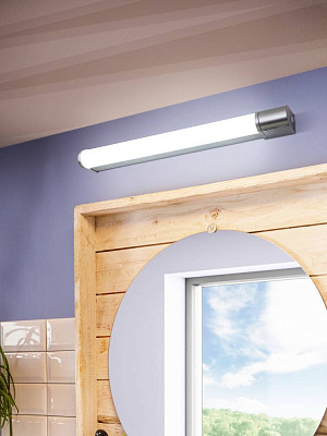 Подсветка для зеркал Tragacete 1: настенный, светодиод, 4000K, LED, Eglo 99339