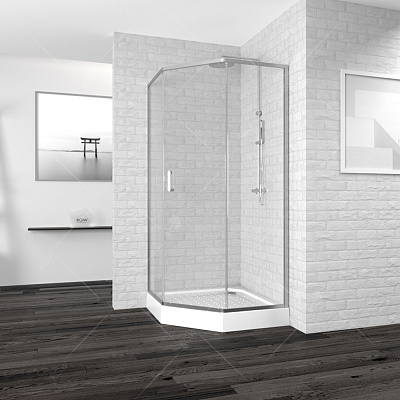 Душевой уголок пятиугольный 900х900, RGW PA-86 38088699-11