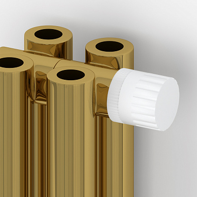 Отопительный радиатор Сунержа Эстет-00 EU50 1200х495 11 секций, золото, 03-0322-1211