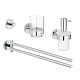 Набор аксессуаров 4 в 1 Master Bathroom Grohe Essentials 40846001, цвет хром