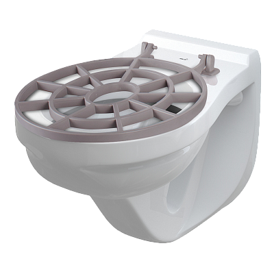 Видуар с откидной решеткой AlcaPlast WS ALCA