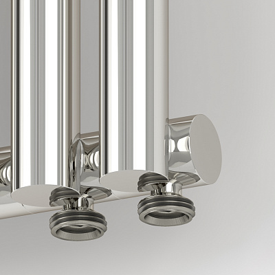 Отопительный радиатор Сунержа Эстет-1 EU50 правый 500х135 3 секции, без покрытия, 00-0311-5003