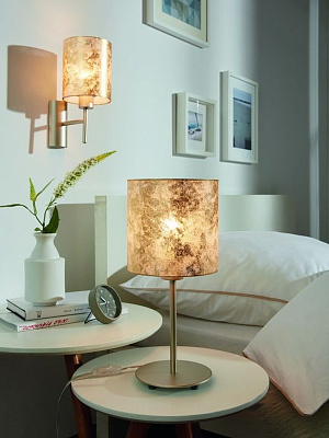 Светильник Viserbella: настольный, E27, Eglo 97646