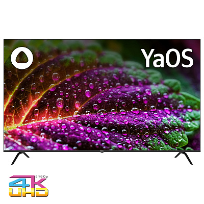 Телевизор LED BBK 65" 65LEX-8231/UTS2C (B) Яндекс.ТВ черный 4K Ultra HD 60Hz 65LEX-8231/UTS2C (B)