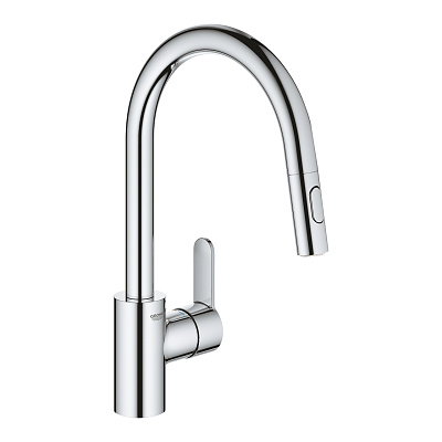 Смеситель однорычажный для мойки, DN 15 Grohe Eurostyle Cosmopolitan 31482003, цвет хром