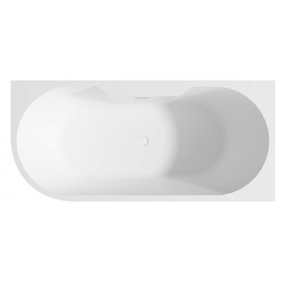 Ванна пристенная 170х78, белый, Abber AB9335-1.7 R