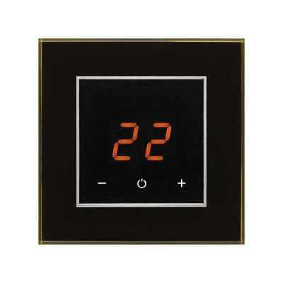 Терморегулятор AURA ORTO 9005 Black