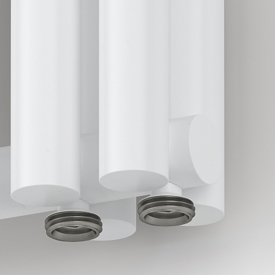 Отопительный радиатор Сунержа Эстет-11 EU50 1200х225 5 секций, матовый белый, 30-0312-1205