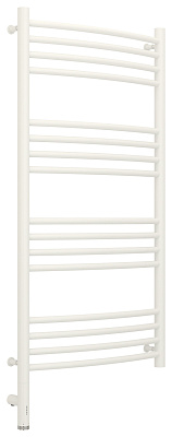 Полотенцесушитель электрический Сунержа Богема 3.0 выгнутая 1000х500 МЭМ левый, матовый белый, 30-58