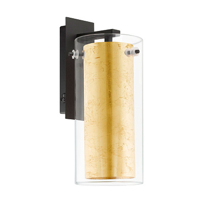 Бра Pinto Gold: настенный, E27, Eglo 97839