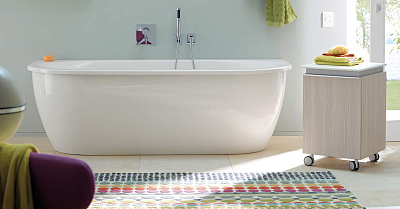 Ванна гидромассажная, белый alpin, Duravit Darling New 760248000CE1000