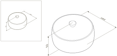 Шкатулка для украшений хром AM.PM Sensation A3021000