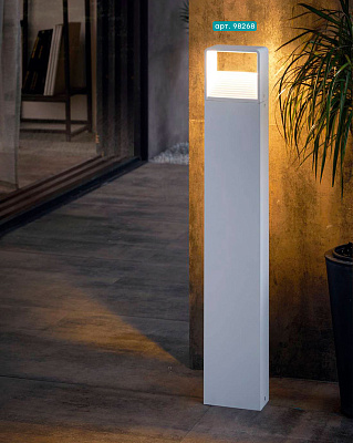 Фонарь Doninni 1: уличный, светодиод, 3000K, LED, Eglo 98268