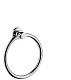 Полотенцедержатель кольцевой, цвет полированный черный хром. AXOR Citterio 41721330