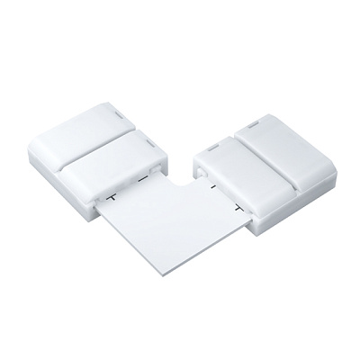 Коннектор угловой для RGB светодиодной ленты 10 шт.