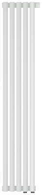 Отопительный радиатор Сунержа Эстет-11 EU50 1200х225 5 секций, матовый белый, 30-0312-1205